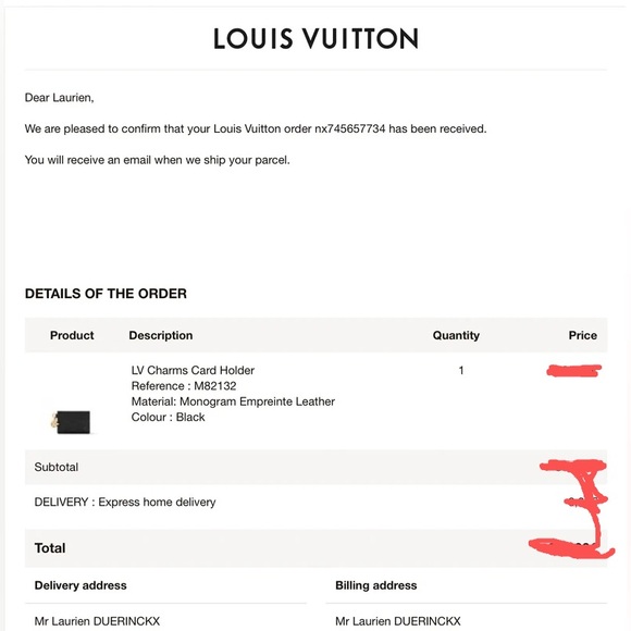 Louis Vuitton LV Charms Card Holder - Picture 16 of 16